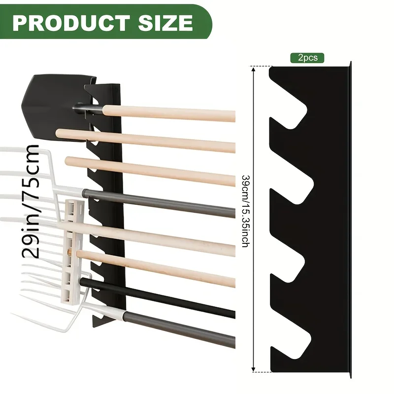 Gardening Tools Organizer - Rak Alat Kebun Logam Tugas Berat