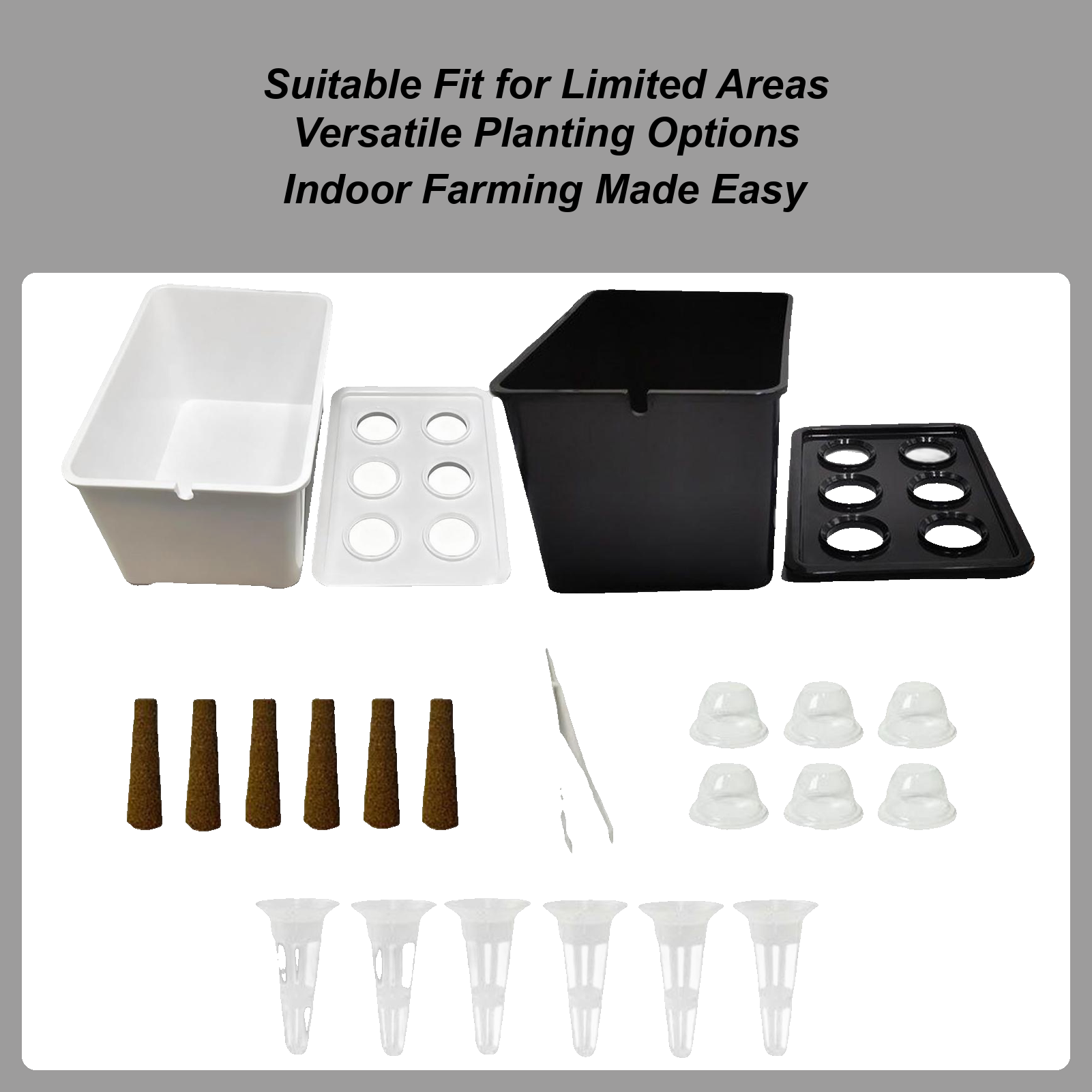 Hydroponic System - Perlengkapan Penanaman Hidroponik Ramah Pemula Sistem