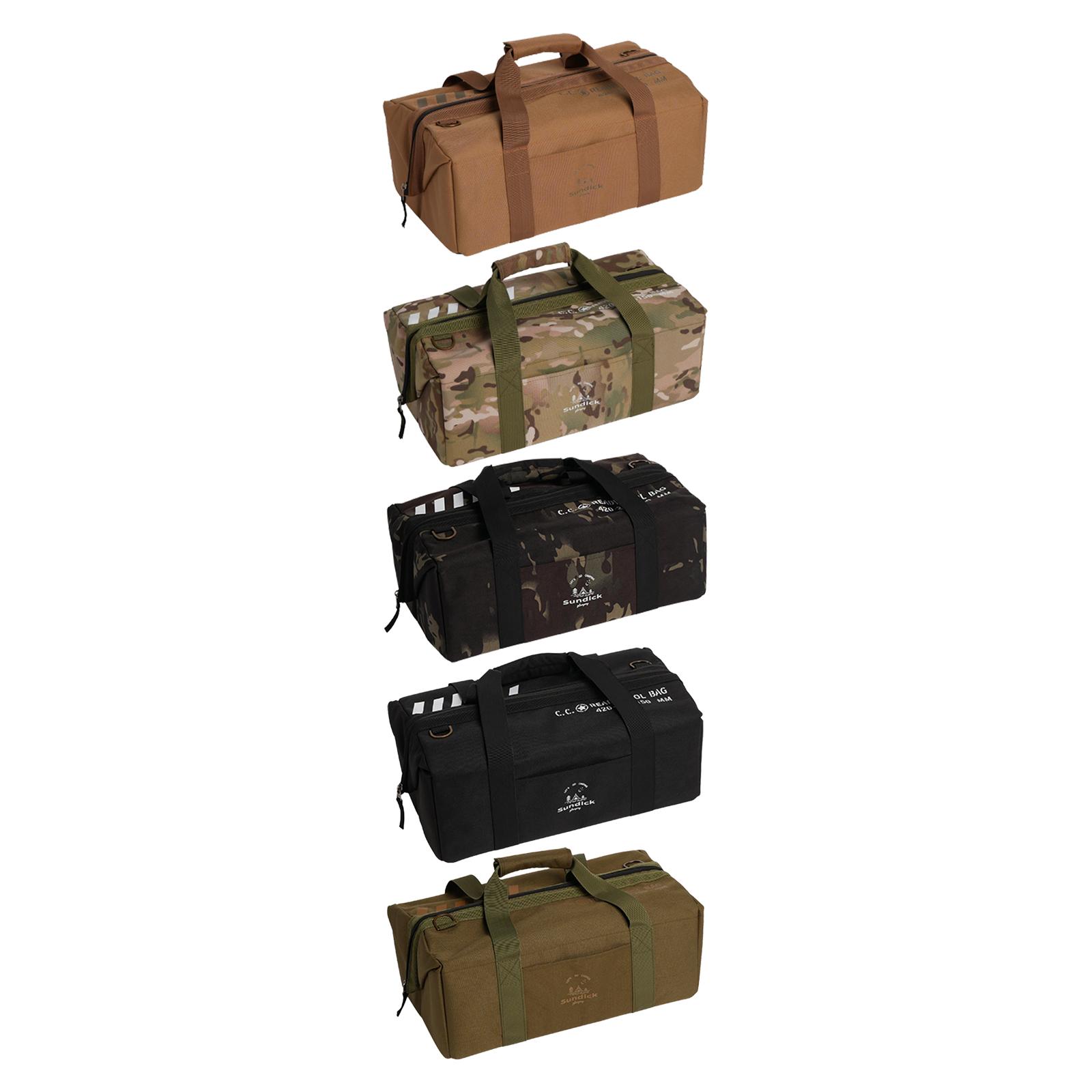 Gardening Tools Organiser - Tas Penyimpanan Berkemah dengan Ritsleting, Tas