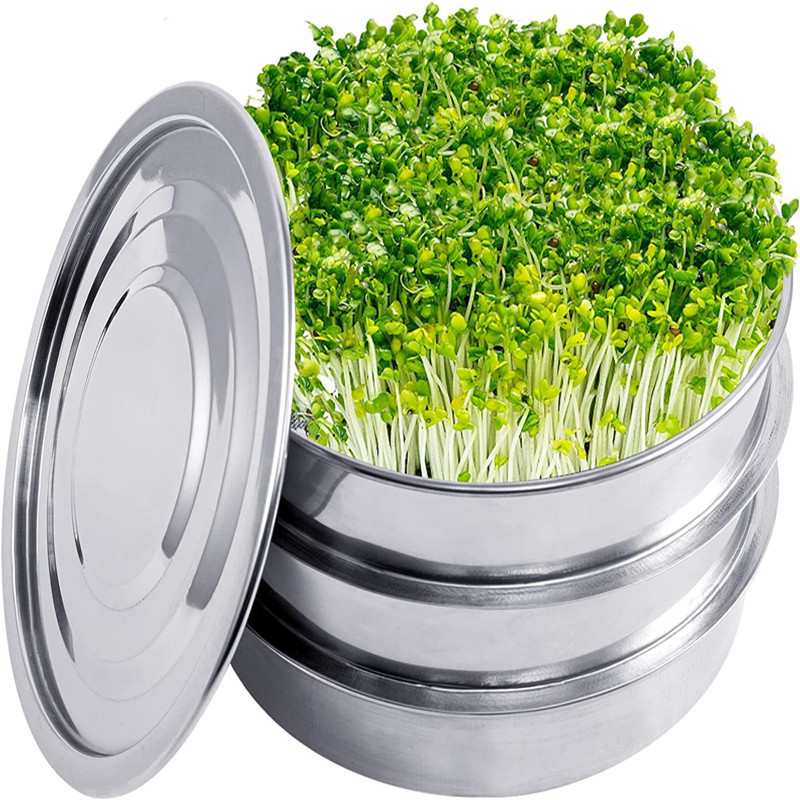Hydroponic System - Kit Perkecambahan Tanaman Baja Tahan Karat