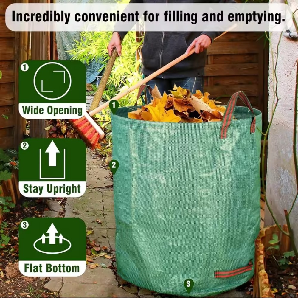 Gardening Tools Bag - Kantong daun untuk berkebun, tahan sobek,