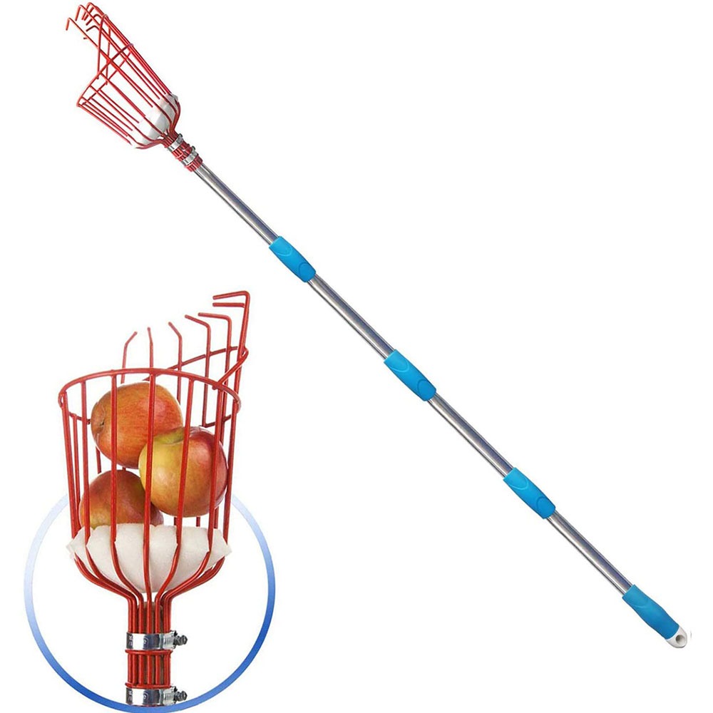 Gardening Tools Organizer - Pemetik Buah 260cm, Keranjang dengan Kedalaman