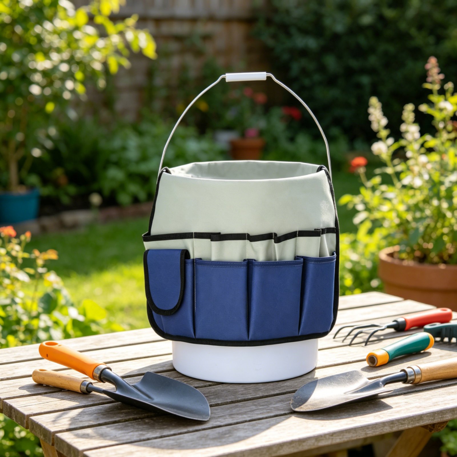 Gardening Tools Organizer - Tas Alat Berkebun Kapasitas Besar Multi-Saku