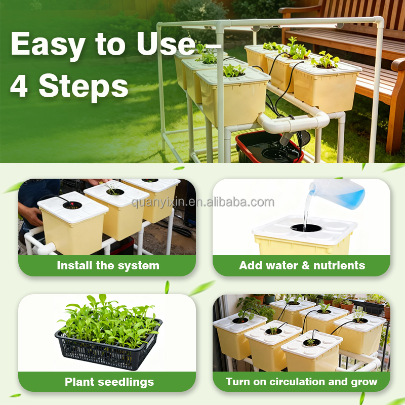 Kit Sistem Hidroponik Dutch Bu - Hydroponic System ulasan dan harga
