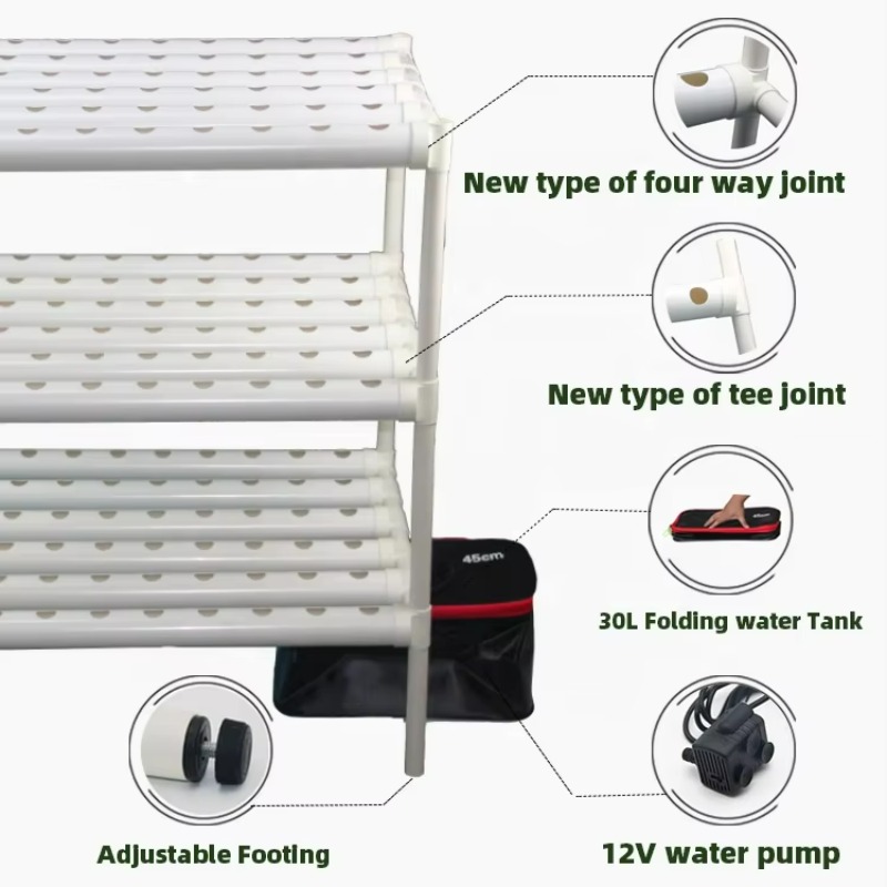 Sistem Hidroponik Dalam Ruanga - Hydroponic System ulasan dan harga