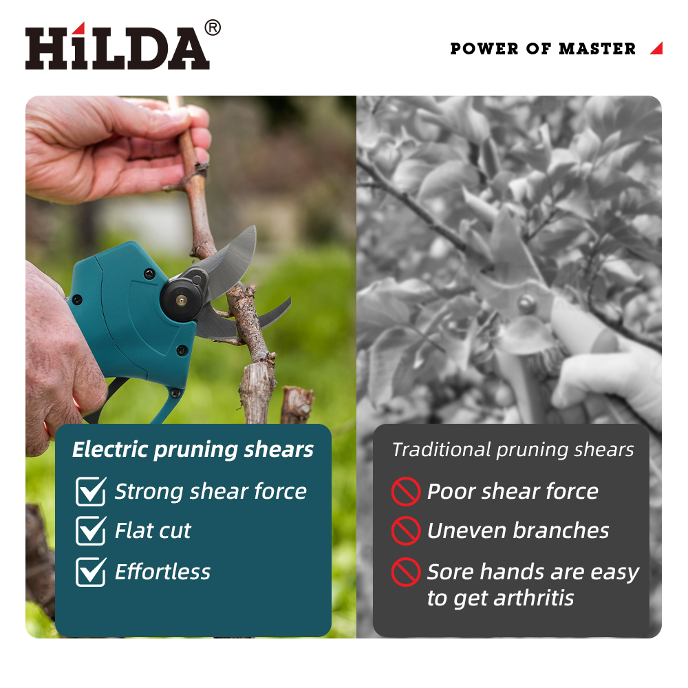 HILDA 18V Gunting Pemangkas Li - Gardening Tools Wholesale ulasan dan harga