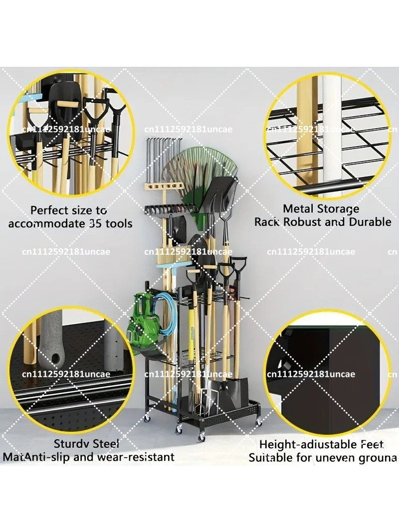 Organizer Peralatan Kebun, Rak - Gardening Tools Organizer ulasan dan harga