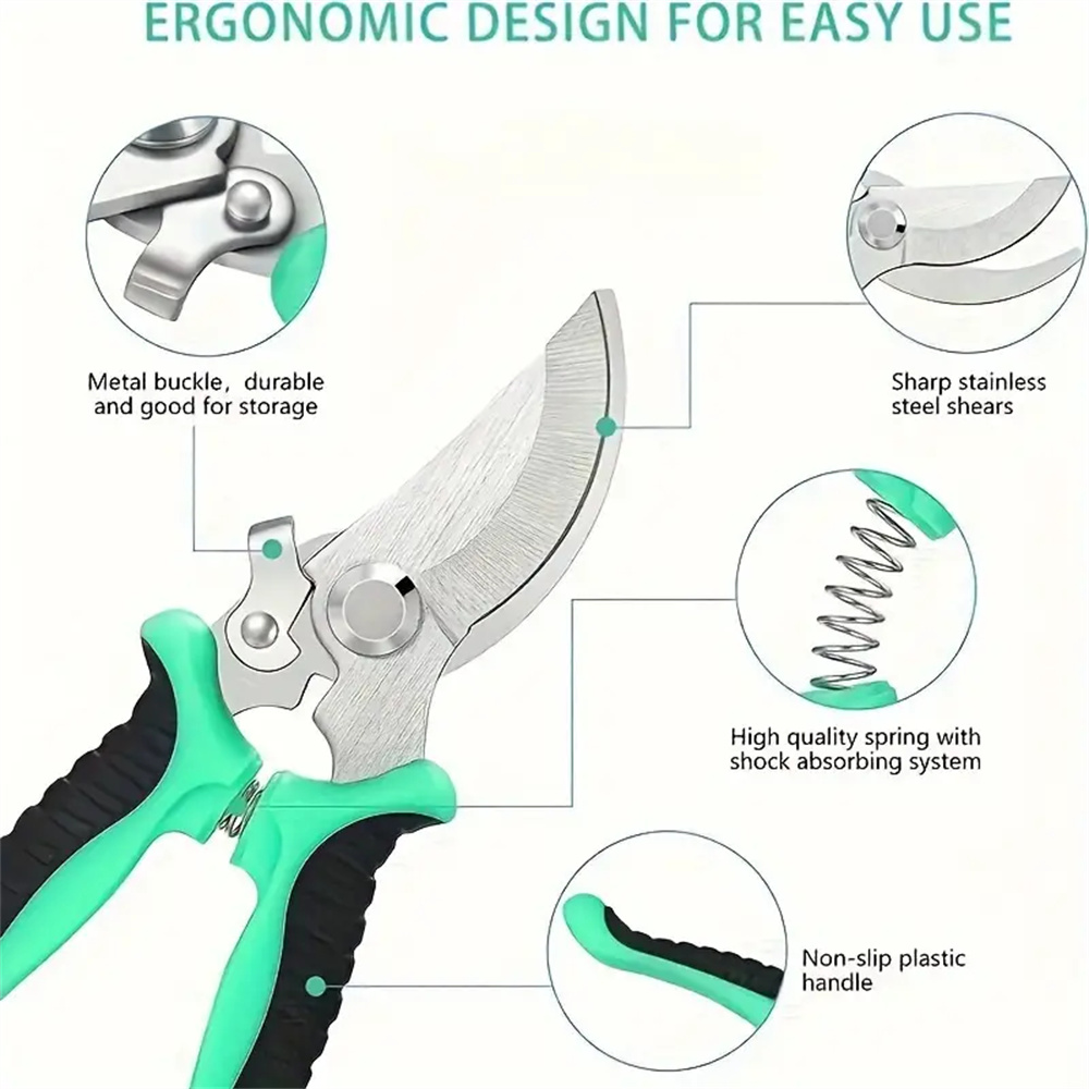 Pemotong Tanaman Bypass Pruner - Gardening Tools Bag ulasan dan harga