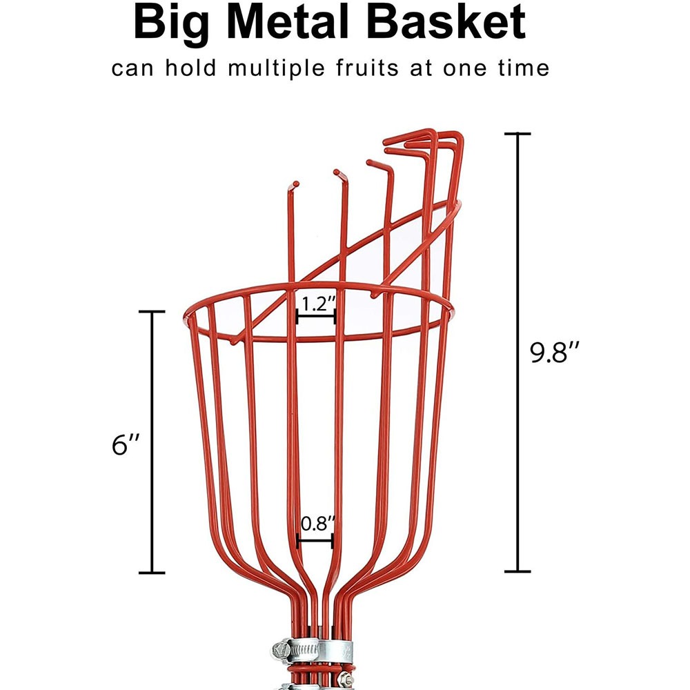 Pemetik Buah 260cm, Keranjang  - Gardening Tools Organizer ulasan dan harga